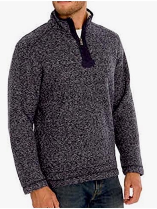 Other - Orvis Brighton Sherpa Lined 1/4 zip pull over Navy